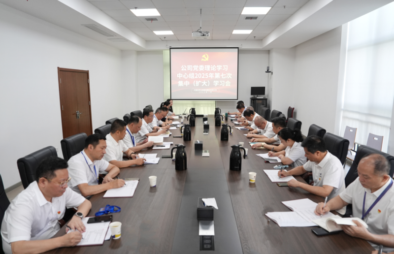 中國(guó)化學(xué)四化建黨委舉行理論學(xué)習(xí)中心組2025年第七次集中(擴(kuò)大)學(xué)習(xí)